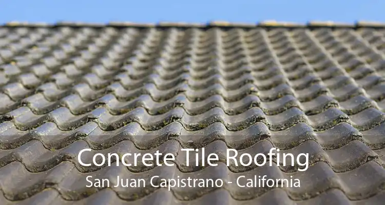 Concrete Tile Roofing San Juan Capistrano - California